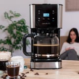 Cecotec 272, Cafetera de filtro acero fino/Negro