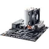 Cooler Master Hyper 212 EVO V2 Procesador Enfriador 12 cm Negro, Plata 1 pieza(s), Disipador de CPU plateado/Negro, Enfriador, 12 cm, 650 RPM, 1800 RPM, 8 dB, 27 dB