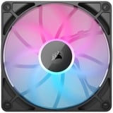 Corsair iCUE LINK RX140 RGB Dual, Ventilador negro