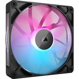 Corsair iCUE LINK RX140 RGB Dual, Ventilador negro