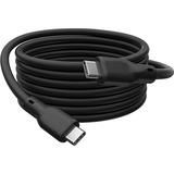 Digitus Cable de conexión USB 3.2 Gen 2 de silicona USB-C > USB-C negro
