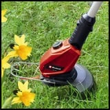 EINHELL GE-CT 18 Li 24 cm Batería Rojo, Cortabordes rojo/Negro, 24 cm, 12 cm, 180°, 0,24 m, 8500 RPM, Rojo