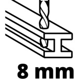 EINHELL Taladro percutor TE-ID 500 E, Taladradora de impacto rojo/Negro