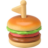 EPOCH Sylvanian Families - Puesto móvil de hamburguesas con figura, Juegos de construcción 