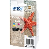 Epson Multipack 3-colours 603 Ink, Tinta Rendimiento estándar, 2,4 ml, 130 páginas, 1 pieza(s), Multipack