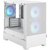 Fractal Design Pop Mini Air Mini Tower Blanco, Cajas de torre blanco, Mini Tower, PC, Blanco, micro ATX, Mini-ITX, Acero, Vidrio templado, Multi