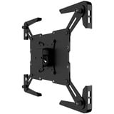 HAGOR 8714 soporte para monitor 32,8 cm (12.9") Negro Pared negro, Tornillos, 24,6 cm (9.7"), 32,8 cm (12.9"), 75 x 75 mm, 100 x 100 mm, Negro
