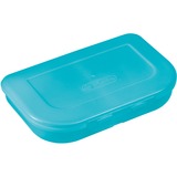 Herlitz 50033225 fiambrera Táper Turquesa, Caja de almuerzo turquesa, Táper, Niño, Turquesa, Monocromo, Alrededor, Niño/niña