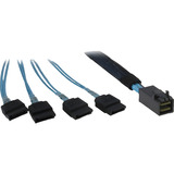 Inter-Tech 88885670, Cable negro/Azul