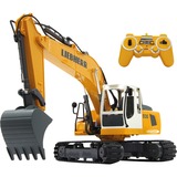 Jamara Liebherr R936 modelo controlado por radio Excavadora Motor eléctrico 1:20, Radiocontrol amarillo, Excavadora, 1:20, 8 año(s), 1,22 kg