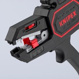 KNIPEX KP-1262180 Crimpadoras, Alicates pelacables negro/Rojo, 151 g