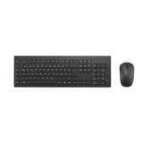 Kensington KM150 EQ teclado, Juego de escritorio negro, Completo (100%)