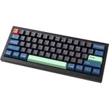 Keychron T7-DE, Cubierta de teclado Azul-gris/verde neón