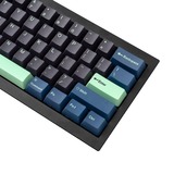 Keychron T7-DE, Cubierta de teclado Azul-gris/verde neón