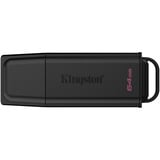Kingston DataTraveler Exodia 64 GB, Lápiz USB negro