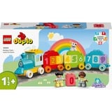 LEGO DUPLO 10954 Tren de los Números: Aprende a Contar, Juguete Educativo, Juegos de construcción Juguete Educativo, Juego de construcción, Plástico, 23 pieza(s), 532 g