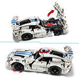 LEGO Technic Dodge Viper GTS-R Coche deportivo, Juegos de construcción Juego de construcción, 10 año(s), Plástico, 805 pieza(s), 1,1 kg