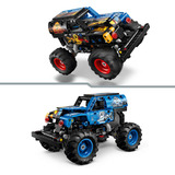 LEGO Technic Monster Jam Grave Digger Fuego y Hielo, Juegos de construcción 