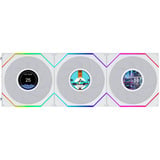 Lian Li UNI FAN TL LCD FLEX 120 Wireless, Ventilador blanco