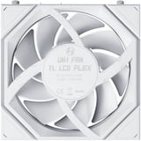 Lian Li UNI FAN TL LCD FLEX 120 Wireless, Ventilador blanco