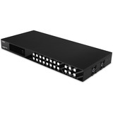 Lindy Matriz HDMI 4K60 16x16, Conmutador HDMI negro