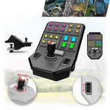 Logitech Farm Sim Vehicle Side Panel Negro USB 2.0 Especial Analógico/Digital PC, Panel de instrumentos Especial, PC, Analógico/Digital, Alámbrico, USB 2.0, Negro