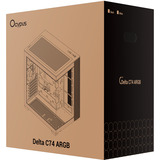 Ocypus Delta C74 ARGB, Cajas de torre negro