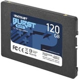 Patriot Burst Elite 2.5" 120 GB Serial ATA III, Unidad de estado sólido negro, 120 GB, 2.5", 450 MB/s, 6 Gbit/s