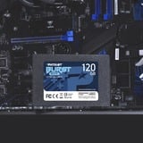 Patriot Burst Elite 2.5" 120 GB Serial ATA III, Unidad de estado sólido negro, 120 GB, 2.5", 450 MB/s, 6 Gbit/s