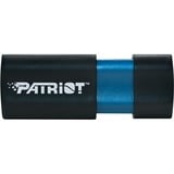 Patriot Supersonic Rage Lite unidad flash USB 32 GB USB tipo A 3.2 Gen 1 (3.1 Gen 1) Negro, Azul, Lápiz USB negro/Azul, 32 GB, USB tipo A, 3.2 Gen 1 (3.1 Gen 1), 180 MB/s, Deslizar, Negro, Azul