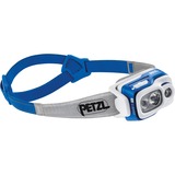 Petzl SWIFT RL Azul, Gris Linterna con cinta para cabeza LED, Luz de LED azul/Gris, Linterna con cinta para cabeza, Azul, Gris, IPX4, LED, 1 lámpara(s), 700 lm