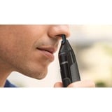 Philips NT3650/16, Cortapelos de nariz /oreja gris/Negro
