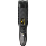 Remington MB5000 Negro, Amarillo, Cortapelo para barba negro, Lavable, AC/Batería, Autoafilables de la hoja, Negro, Amarillo