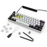Sharkoon 4044951041886, Teclado para gaming blanco