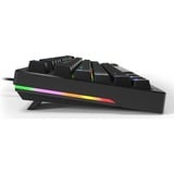 Sharkoon SKILLER SGK25, Teclado para gaming negro