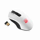 Sharkoon Skiller SGM3 ratón mano derecha RF Wireless + USB Type-A Óptico 6000 DPI, Ratones para gaming blanco, mano derecha, Óptico, RF Wireless + USB Type-A, 6000 DPI, Blanco