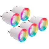 Shelly Plus Plug S, Toma de corriente con interruptor blanco