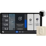 Shelly Wall Display X2 Silver + Blu H&T, Panel de control plateado