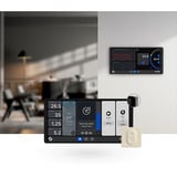Shelly Wall Display X2 Silver + Blu H&T, Panel de control plateado
