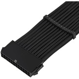SilverStone Cable de extensión ATX SST-PP07E-MBB, Cable alargador negro