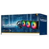 SilverStone NovaPeak 360 ARGB 360mm, Refrigeración por agua negro