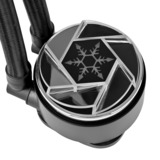 SilverStone NovaPeak 360 ARGB 360mm, Refrigeración por agua negro