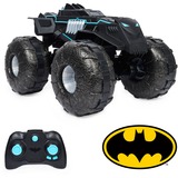 Spin Master BATMAN - COCHE TELEDIRIGIDO BATMÓVIL TODOTERRENO - Coche RC 4x4 Resistente al Agua 2,4GHZ - Juguete Niños 4 años +, Radiocontrol negro, DC Comics BATMAN - COCHE TELEDIRIGIDO BATMÓVIL TODOTERRENO - Coche RC 4x4 Resistente al Agua 2,4GHZ - Juguete Niños 4 años +, Monster truck, 4 año(s), AAA, Multicolor