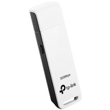 TP-Link TL-WN821N adaptador y tarjeta de red WLAN 300 Mbit/s, Adaptador Wi-Fi blanco, Inalámbrico, USB, WLAN, Wi-Fi 4 (802.11n), 300 Mbit/s, Negro, Blanco, Minorista