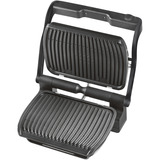 Tefal OptiGrill + GC7128 parrilla eléctrica de contacto, Barbacoa de contacto negro, Negro, Acero inoxidable, Rectangular, Aluminio, Termoplástico, Listo, Temperatura