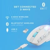 Turtle Beach Kone XP Air, Ratones para gaming blanco