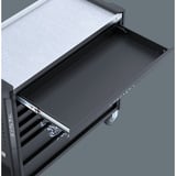 Wera 9702 Tool Rebel Carro de taller Stainless XXL 2, con equipamiento, Carros de herramienta negro/Plateado