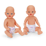 ZAPF Creation BABY born® Pañales 36cm Paquete de 2, Accesorios para muñecas 