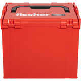 fischer 508139, Caja de herramientas rojo/Negro