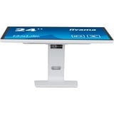 iiyama ProLite T2452MSC-W1 pantalla para PC 60,5 cm (23.8") 1920 x 1080 Pixeles Full HD LCD Pantalla táctil Multi-usuario Blanco, Monitor LED blanco/Negro, 60,5 cm (23.8"), 1920 x 1080 Pixeles, Full HD, LCD, 14 ms, Blanco